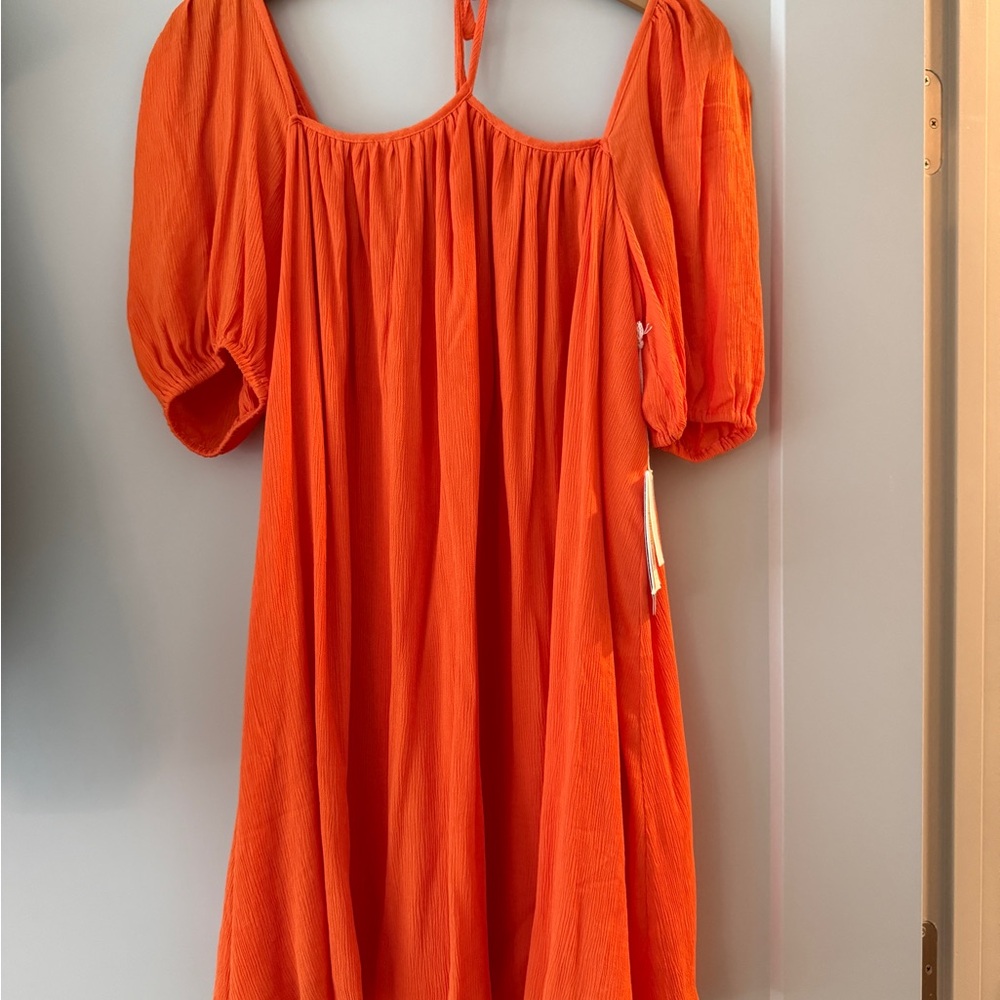NWT Revolve Orange Mini Dress